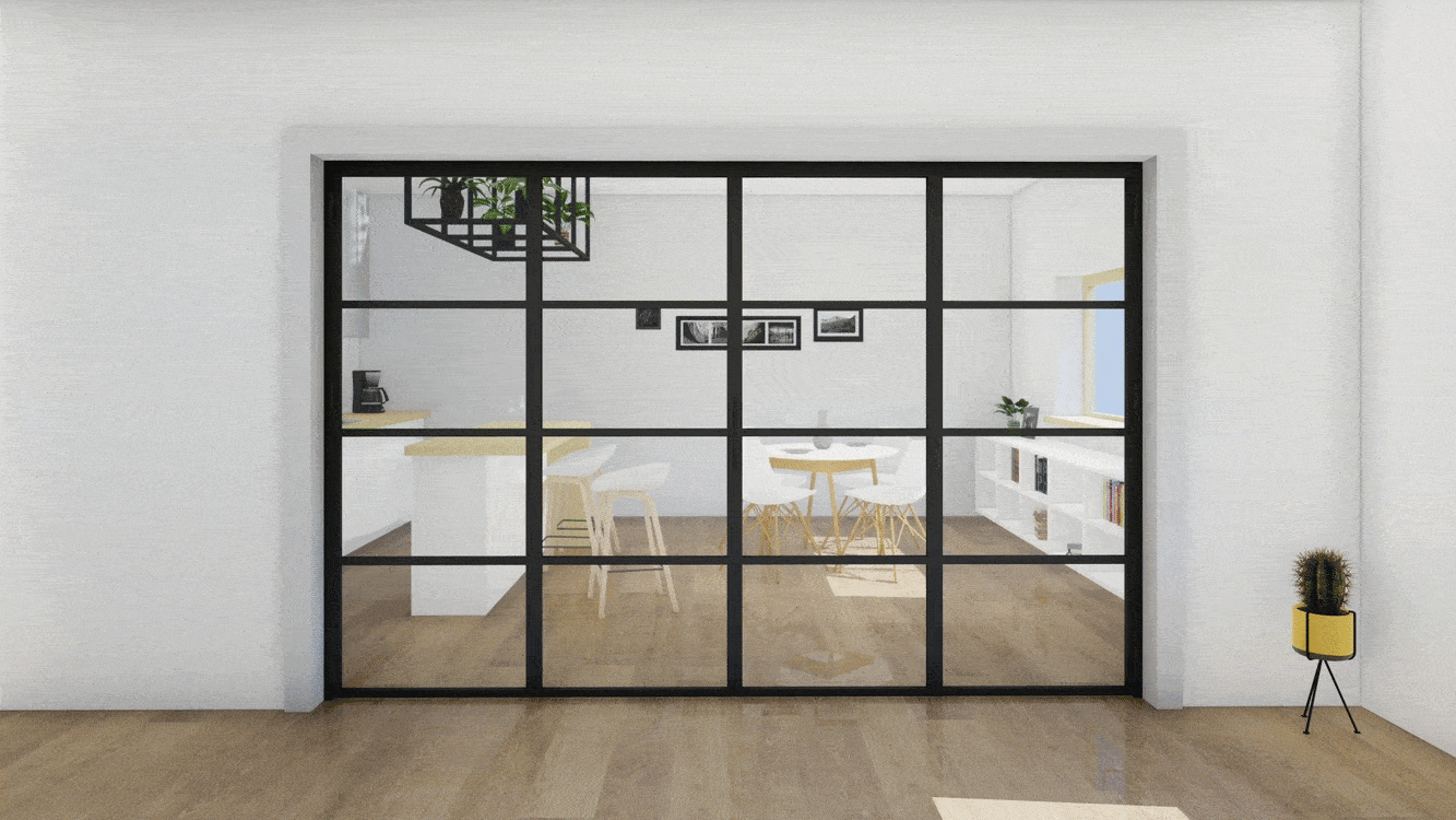 Foldedor-med-glass-Foldedor-i-aluminium-Svart-Foldedorer-metalldorer-pris-industriell-Glassdorer-innvendig-glassdor-dor-Svar-Skyvedor-pris