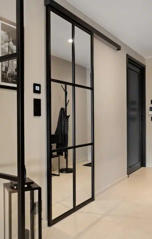 Skyvedør til garderobe